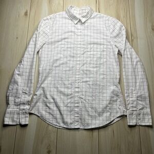 Boy. Band of Outsiders Easy Shirt Button Up Long Sleeve White Wormens 3 Large